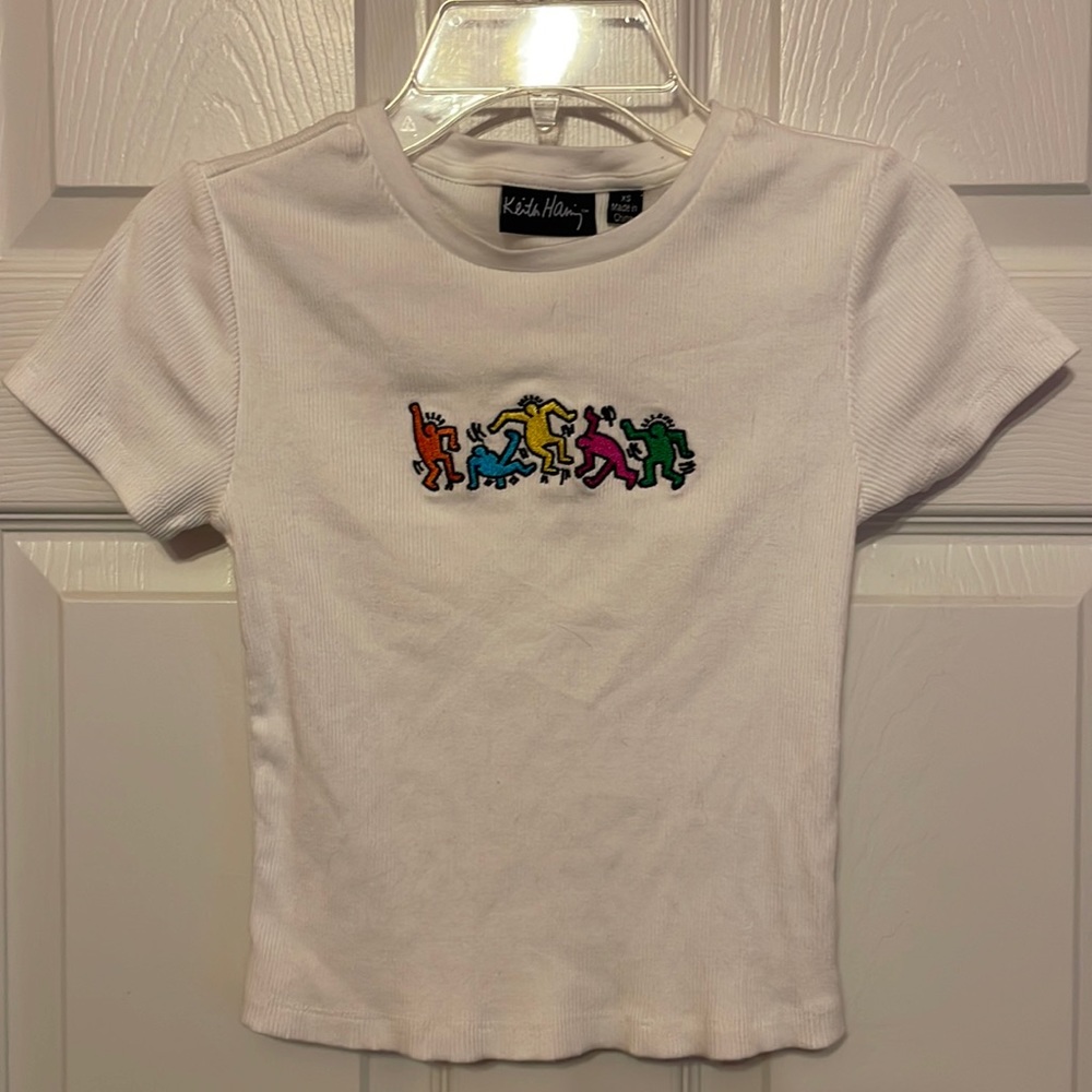 Keith Haring Ribbed Juniors Tee